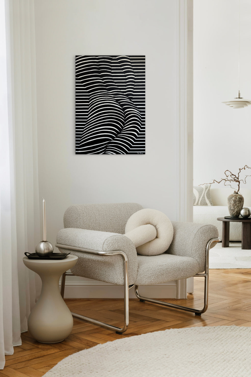 FROM BEHIND (65 x 46 cm)