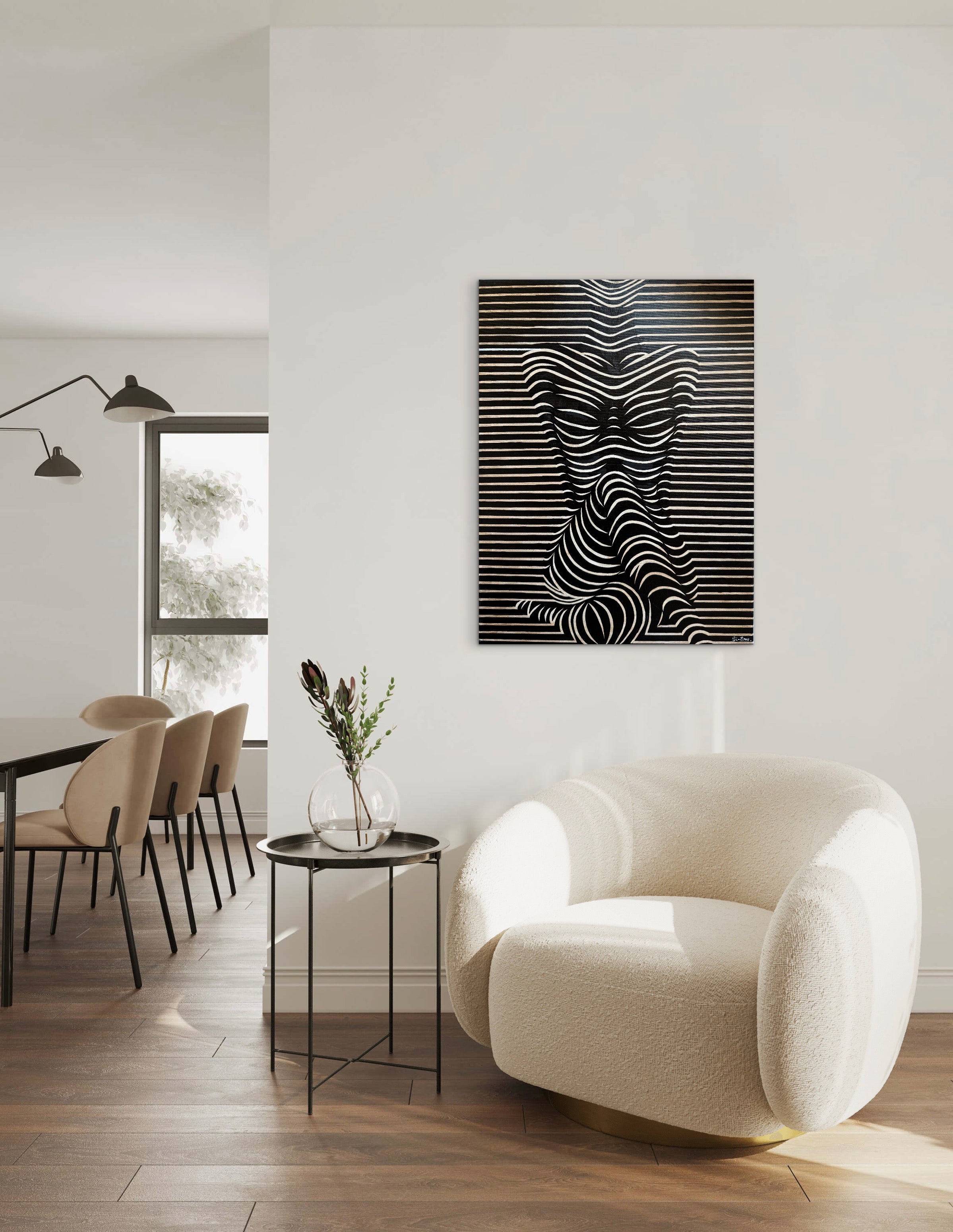 IN THE SPACE BETWEEN (80 x 60cm)