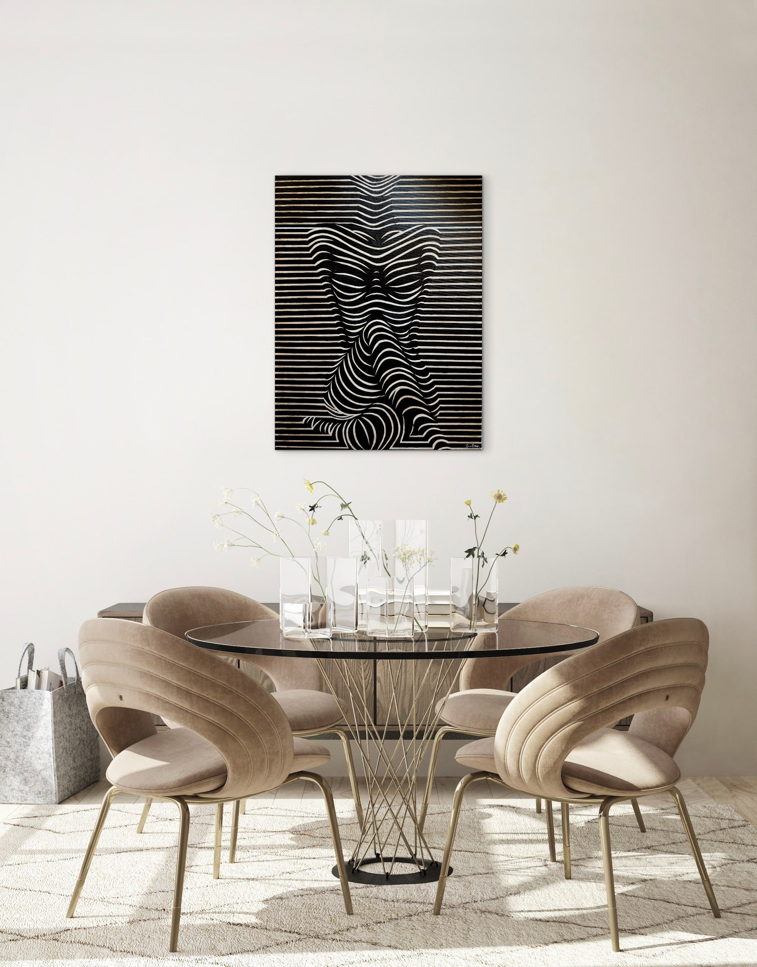 IN THE SPACE BETWEEN (80 x 60cm)