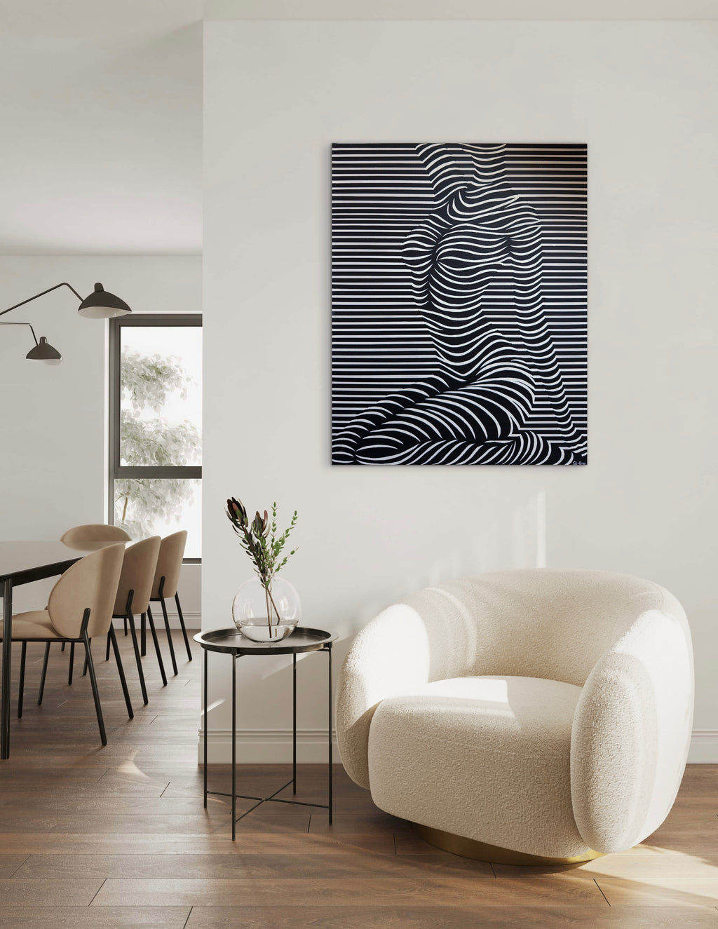 SENSUAL GRACE (92 x 73 cm)