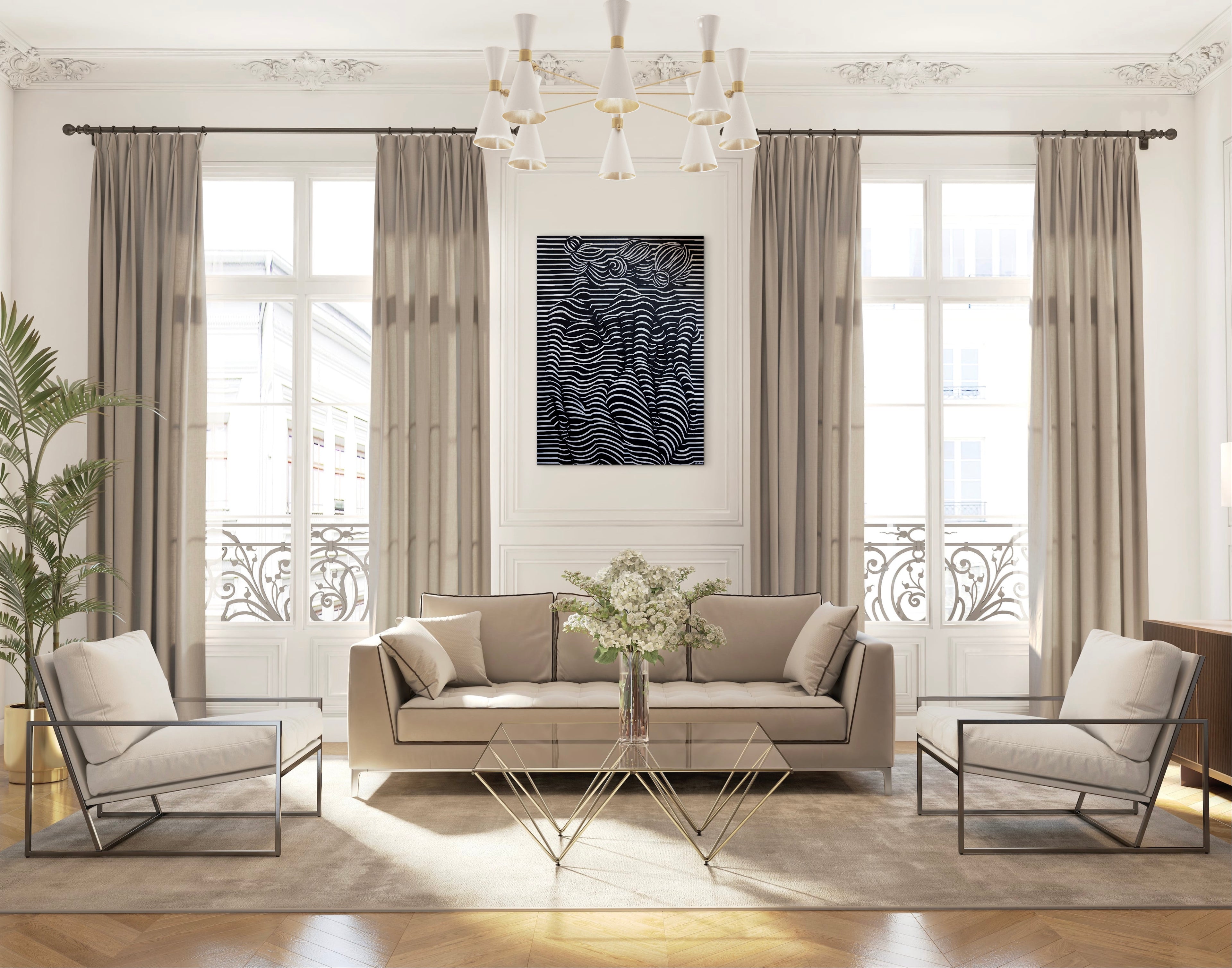 TRIO WITHIN (100 x 80 cm)