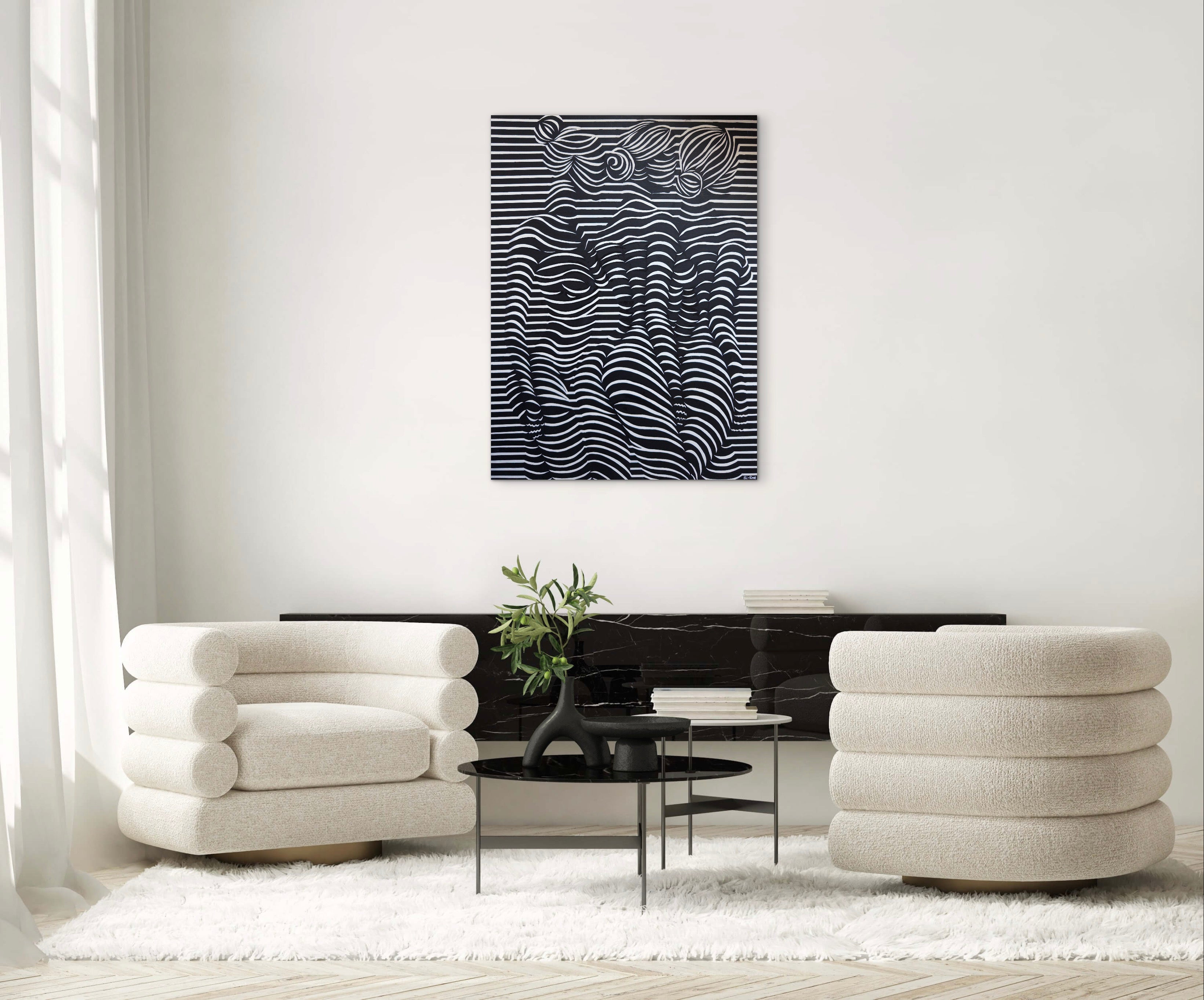 TRIO WITHIN (100 x 80 cm)