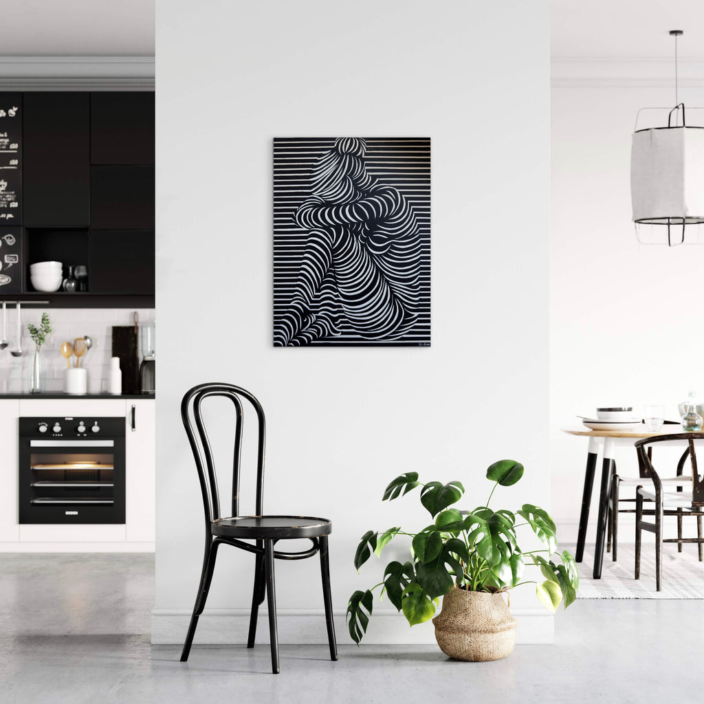 HELD IN (80 x 60 cm)