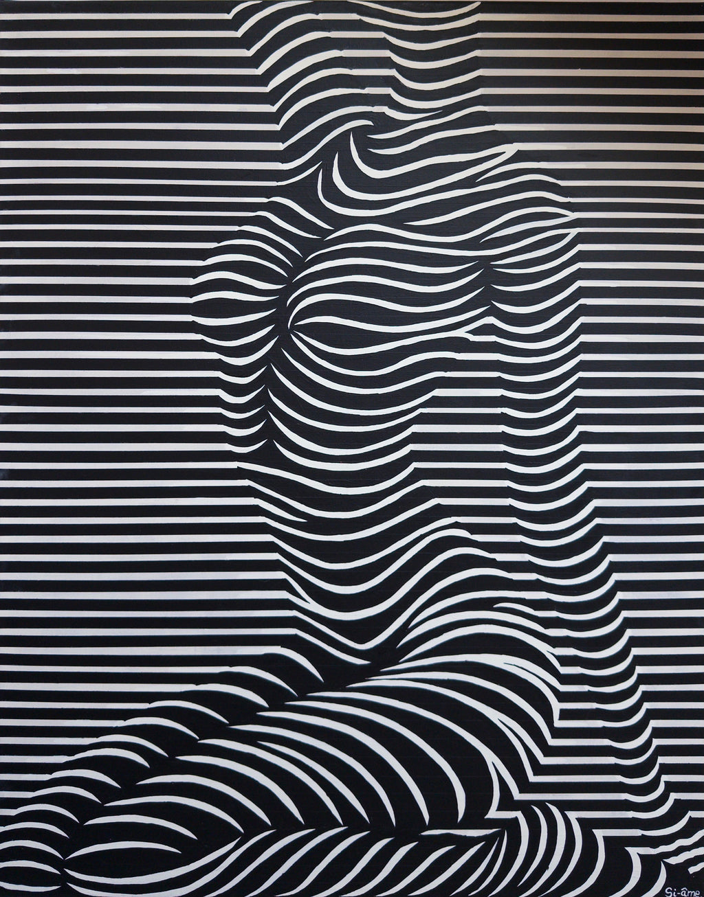 SENSUAL GRACE (92 x 73 cm)