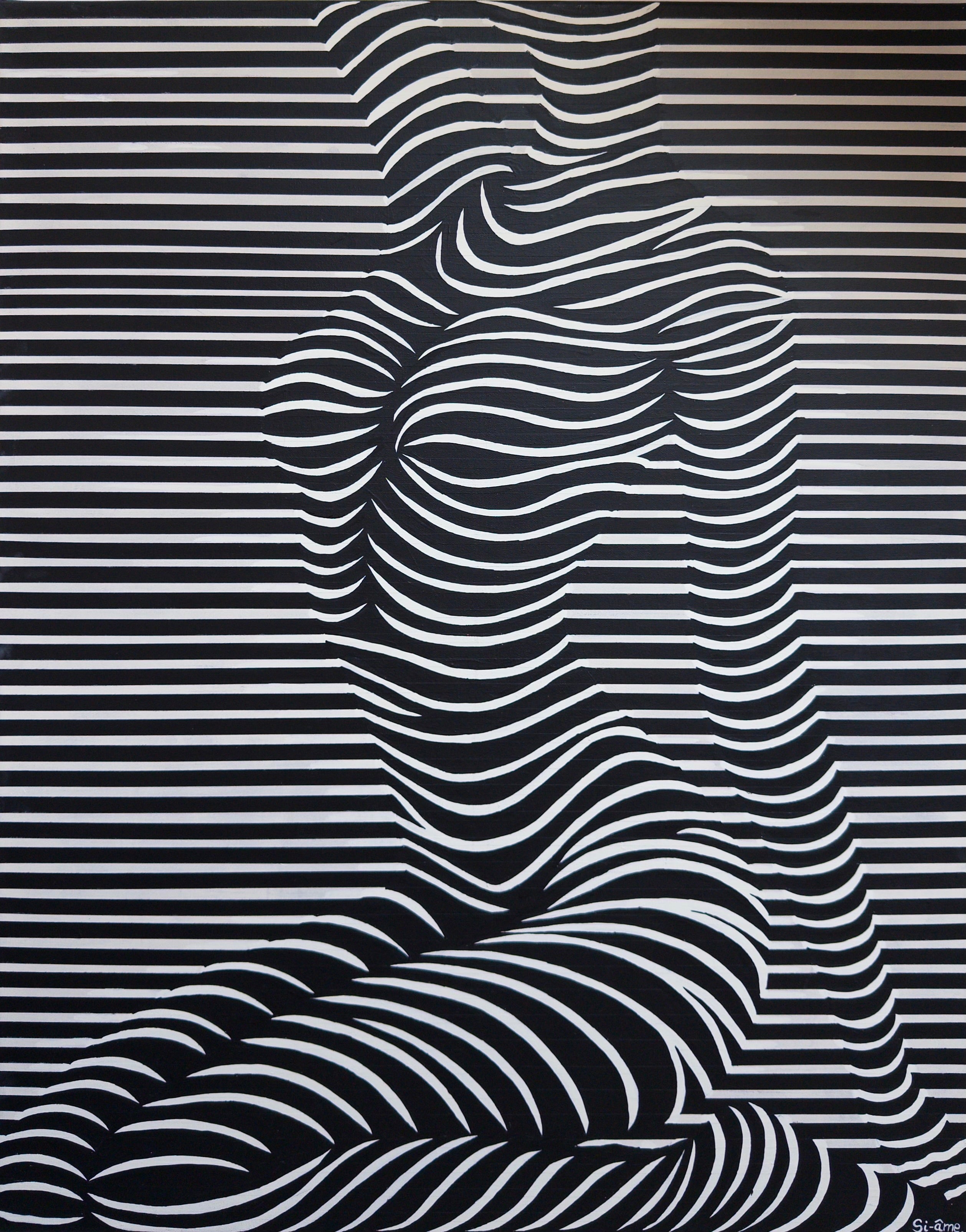 SENSUAL GRACE (92 x 73 cm)