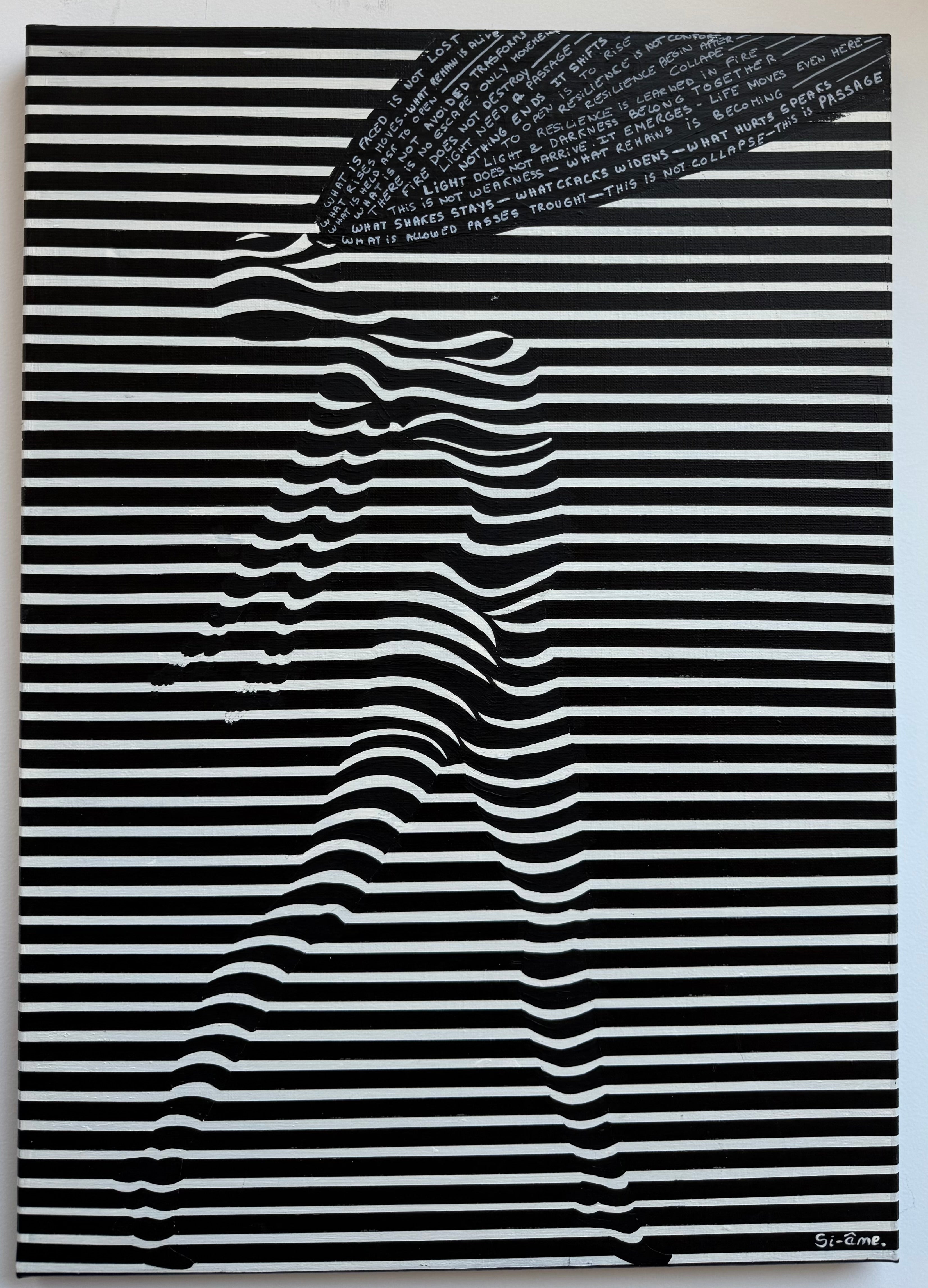 NO ESCAPE (65 x 46 cm)